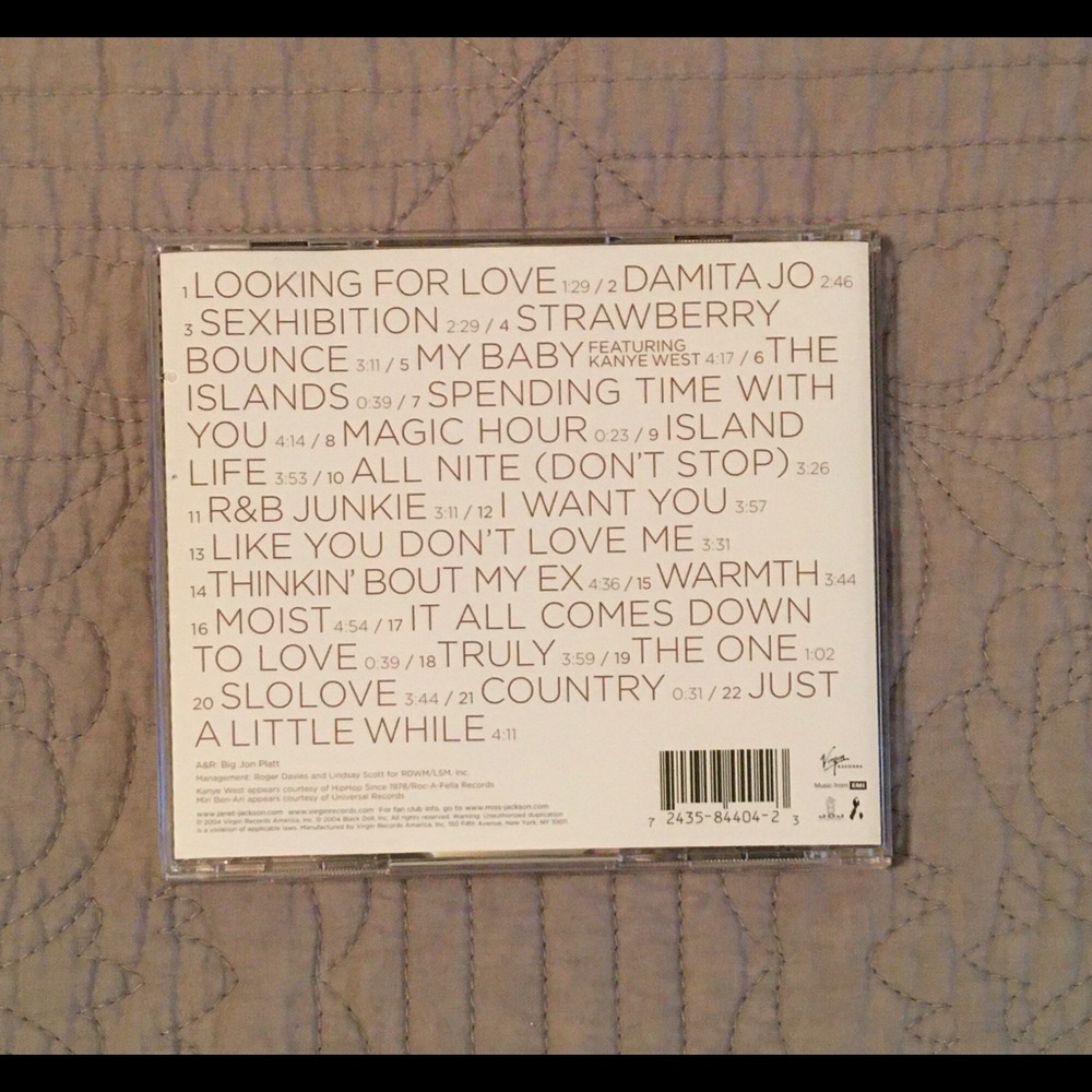 Janet Jackson~Damita Jo CD - Picture 2 of 3